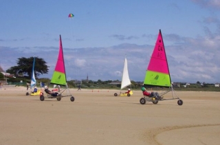 Compétion char à voile